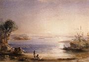 Conrad Martens View from Sandy Bay oil painting